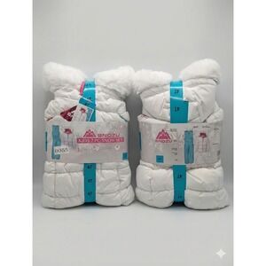 NWT SNOZU Kids 2 Piece Snowsuit Jacket w/ Matching Bib Pant Size 4T Fleece Lined